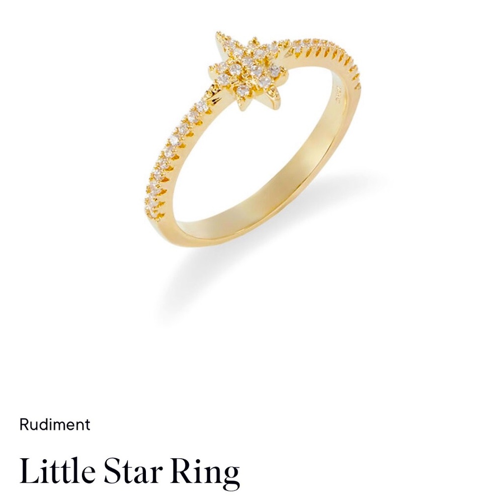 Rudiment “Little Star Ring” Size 7